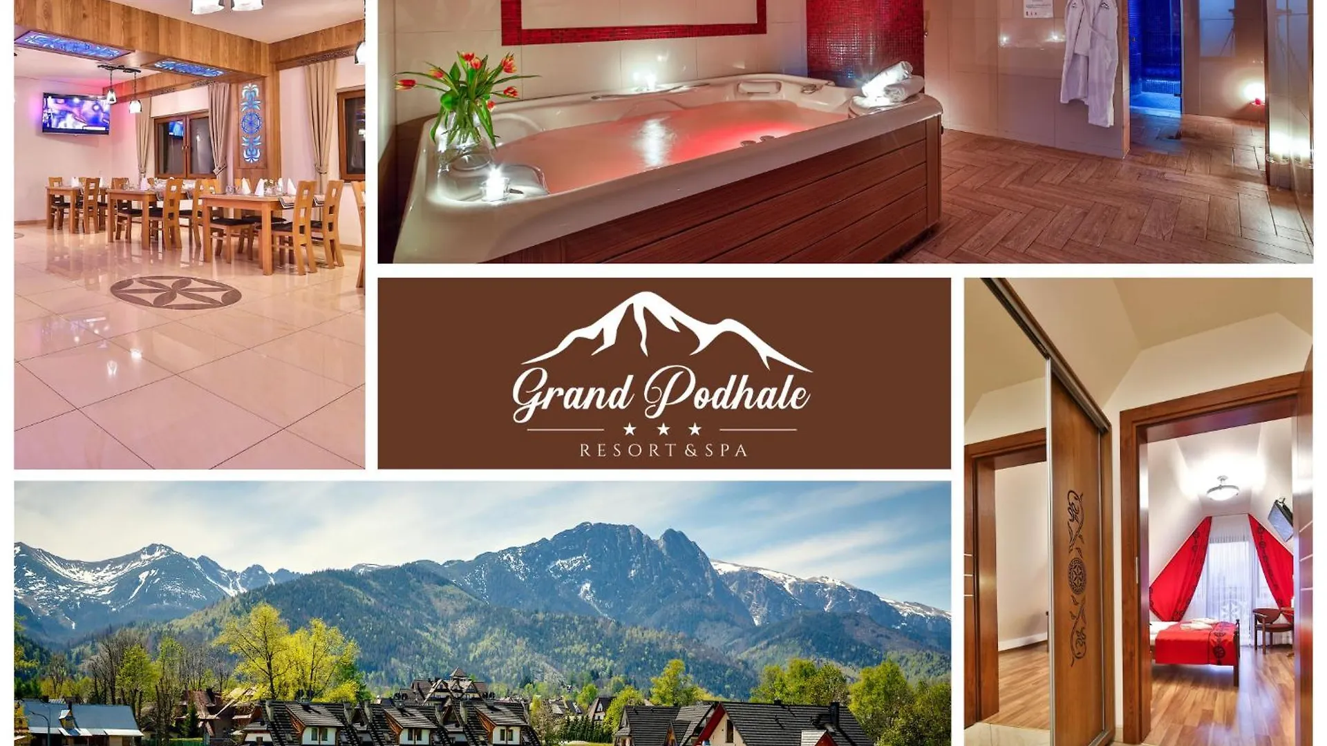 بيت ضيافة Grand Podhale Resort&Spa Zakopane - Jacuzzi - Sauna Finska I Laznia Parowa - Widok Na Tatry