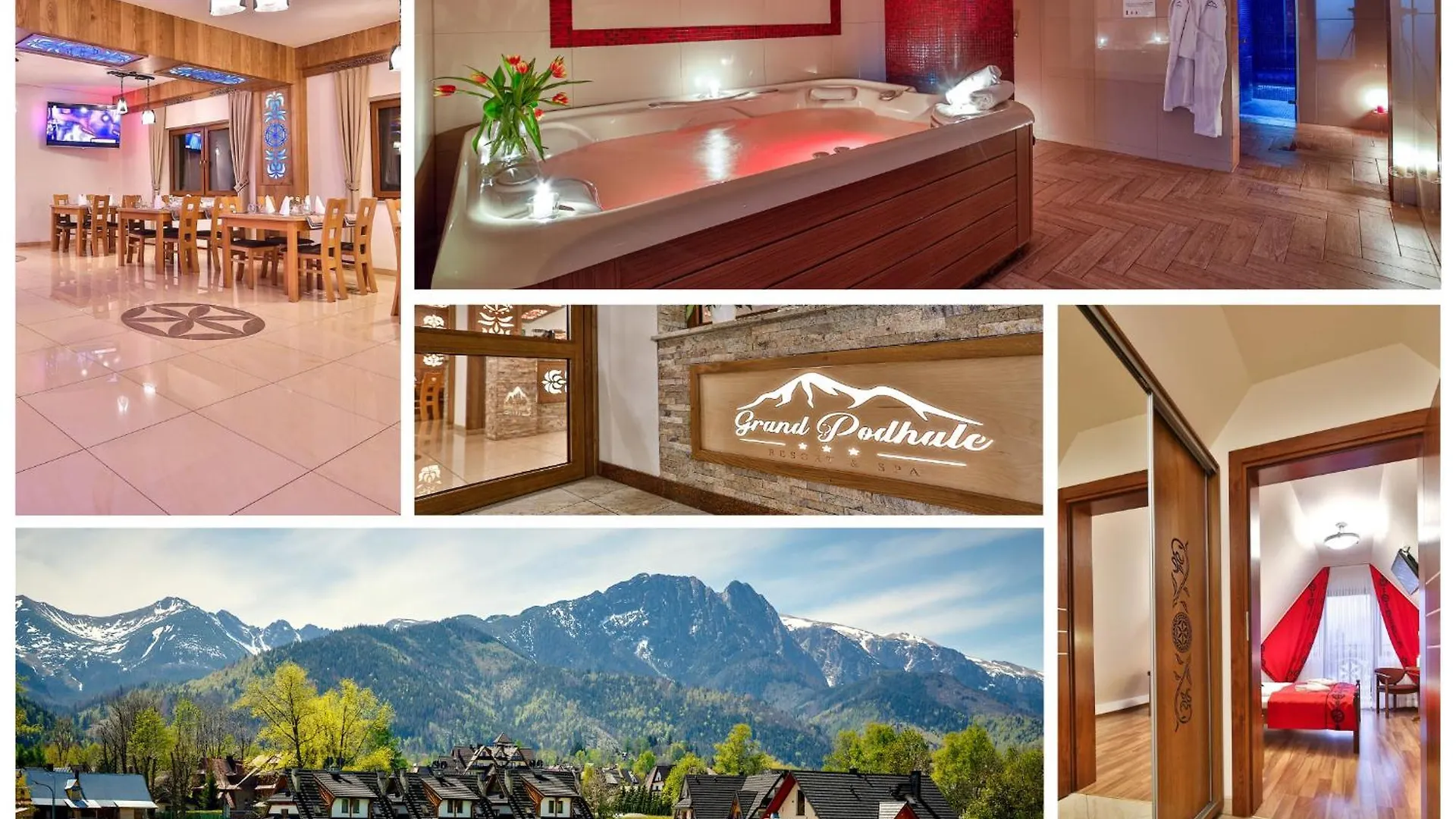 Grand Podhale Resort&Spa Zakopane - Jacuzzi - Sauna Finska I Laznia Parowa - Widok Na Tatry بولندا